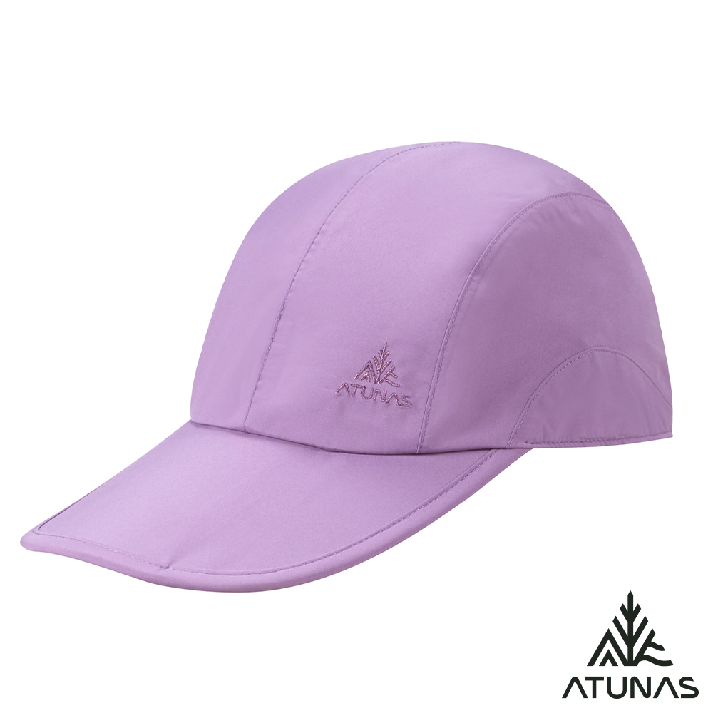 ATUNAS 歐都納 GORE-TEX PACLITE防水透氣折疊便帽/棒球帽/鴨舌帽/防水帽A1AHHH03N霧粉紫