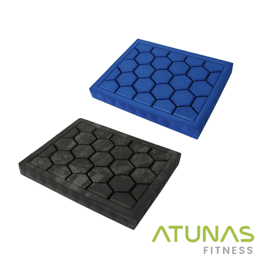 ATUNAS 歐都納 _FITNESS_六角核心健身平衡墊HBP-0405/極藍/黑灰大理紋