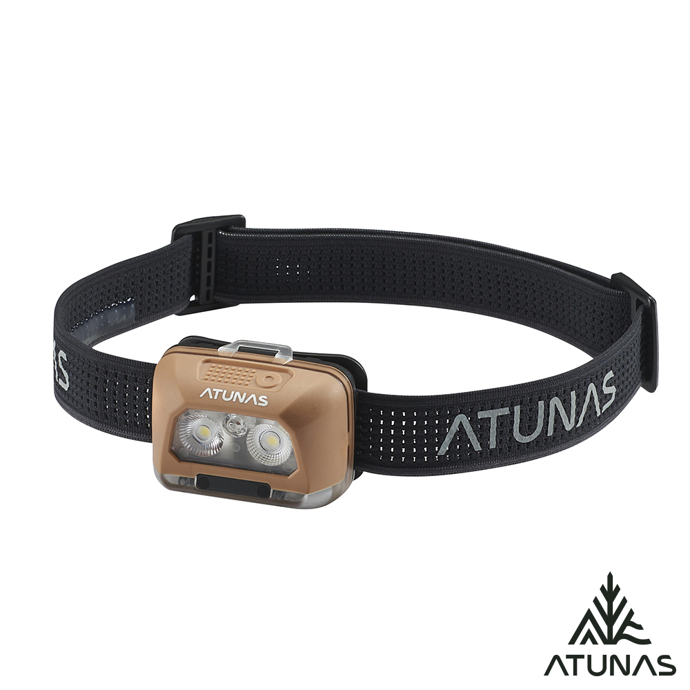 ATUNAS 歐都納 星光輕量防水頭燈A1LIGZ01N沙漠棕