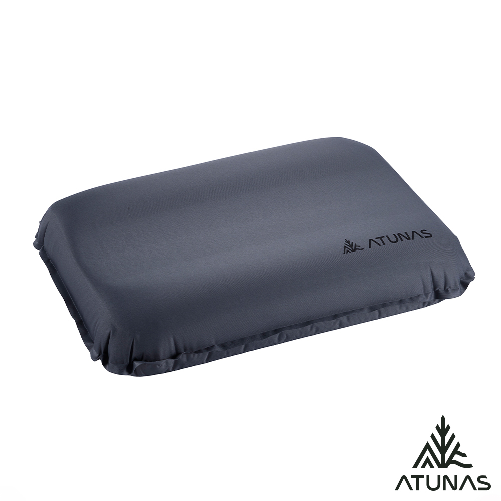 ATUNAS 歐都納 3D TPU自動充氣舒壓枕A1MPGZ01灰/登山露營充氣枕