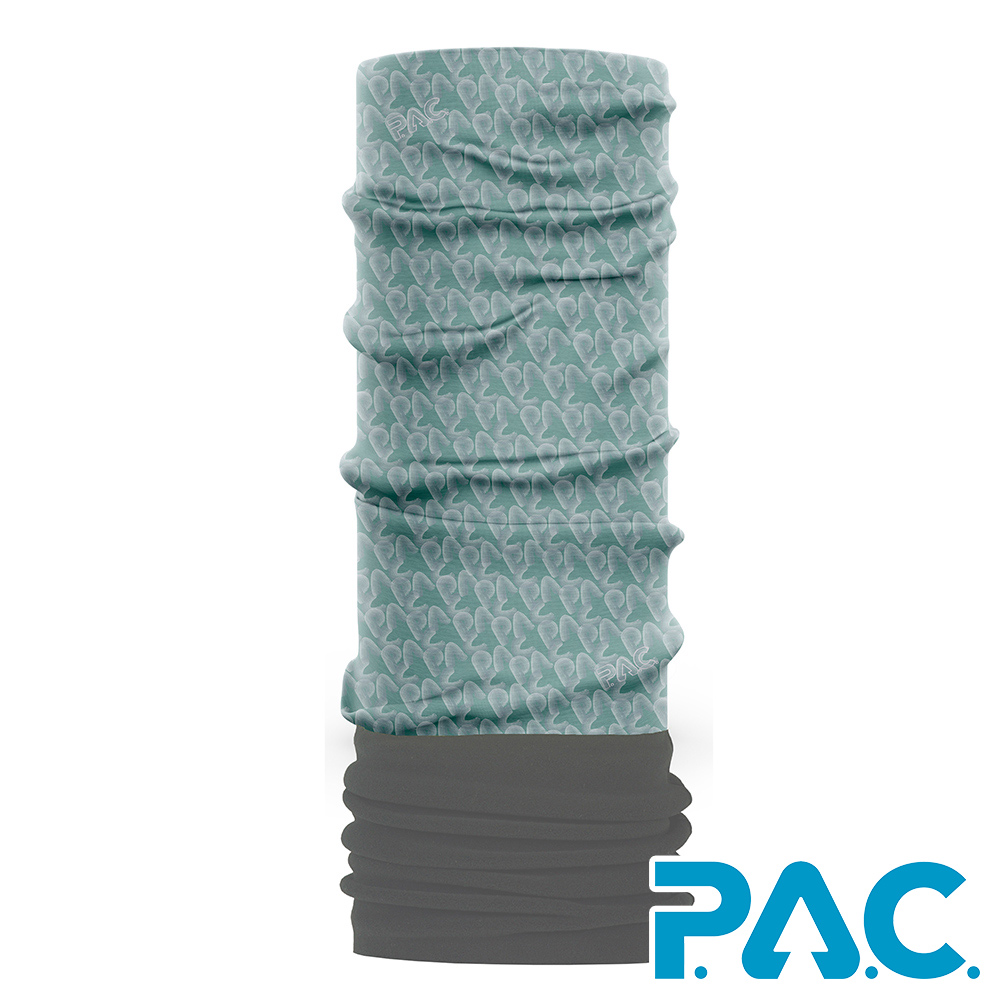 P.A.C. _德國_FLEECE刷毛保暖頭巾PAC8868453輕暖玉灰