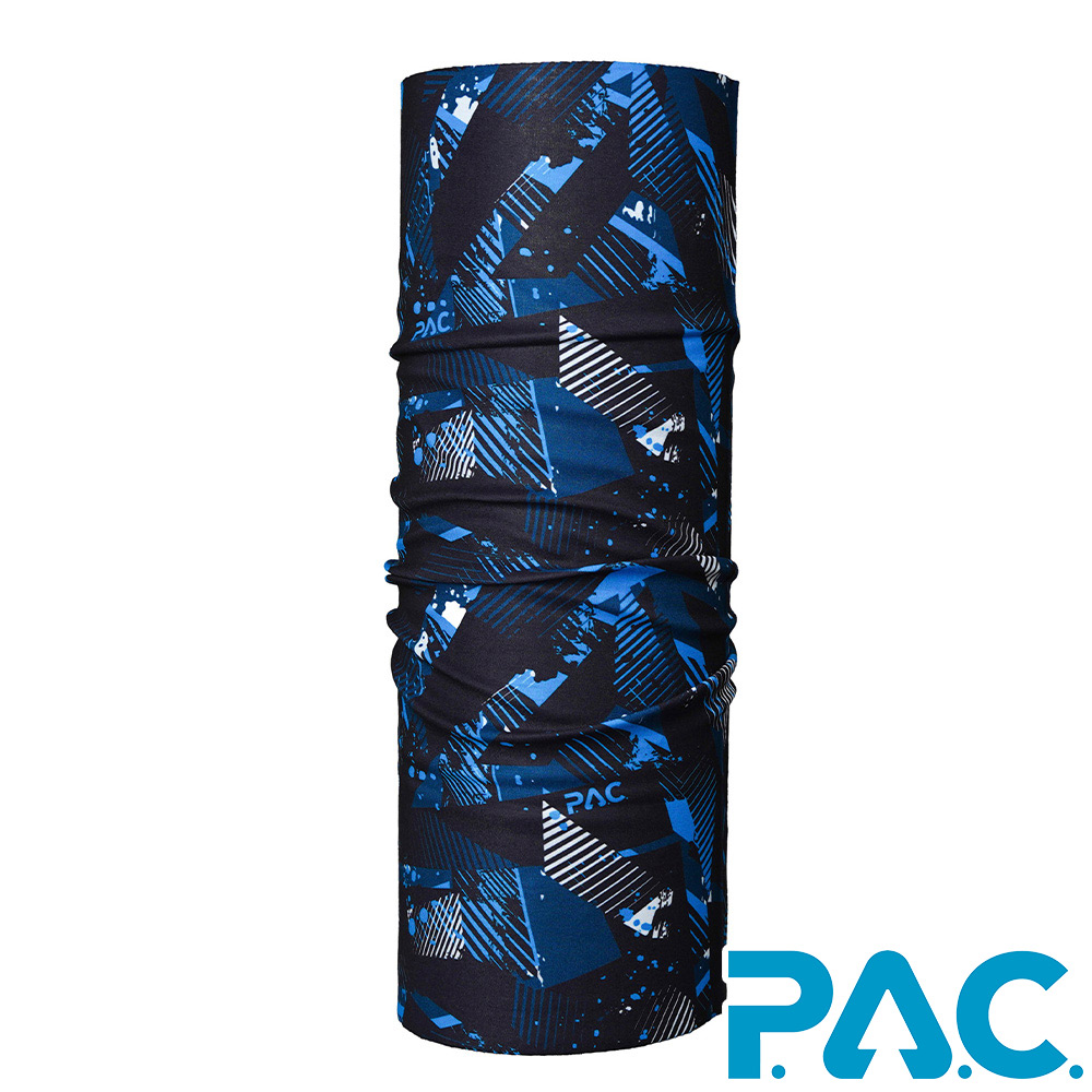 P.A.C. _ 德國_經典頭巾PAC8810431黑夜競速/排汗透氣快乾/無縫技術/防曬抗UV