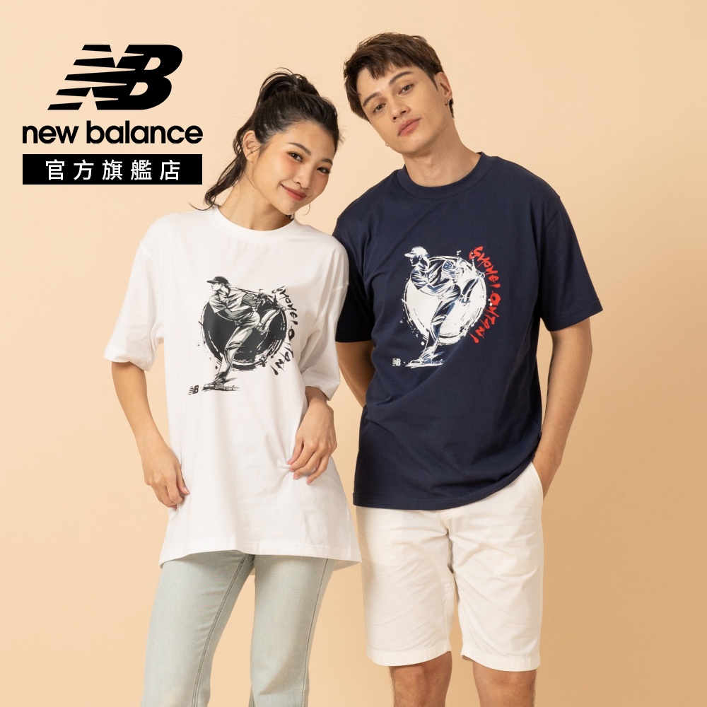 New Balance 紐巴倫 [New Balance]大谷翔平x短袖上衣_男性_白色_MT61T90WWT