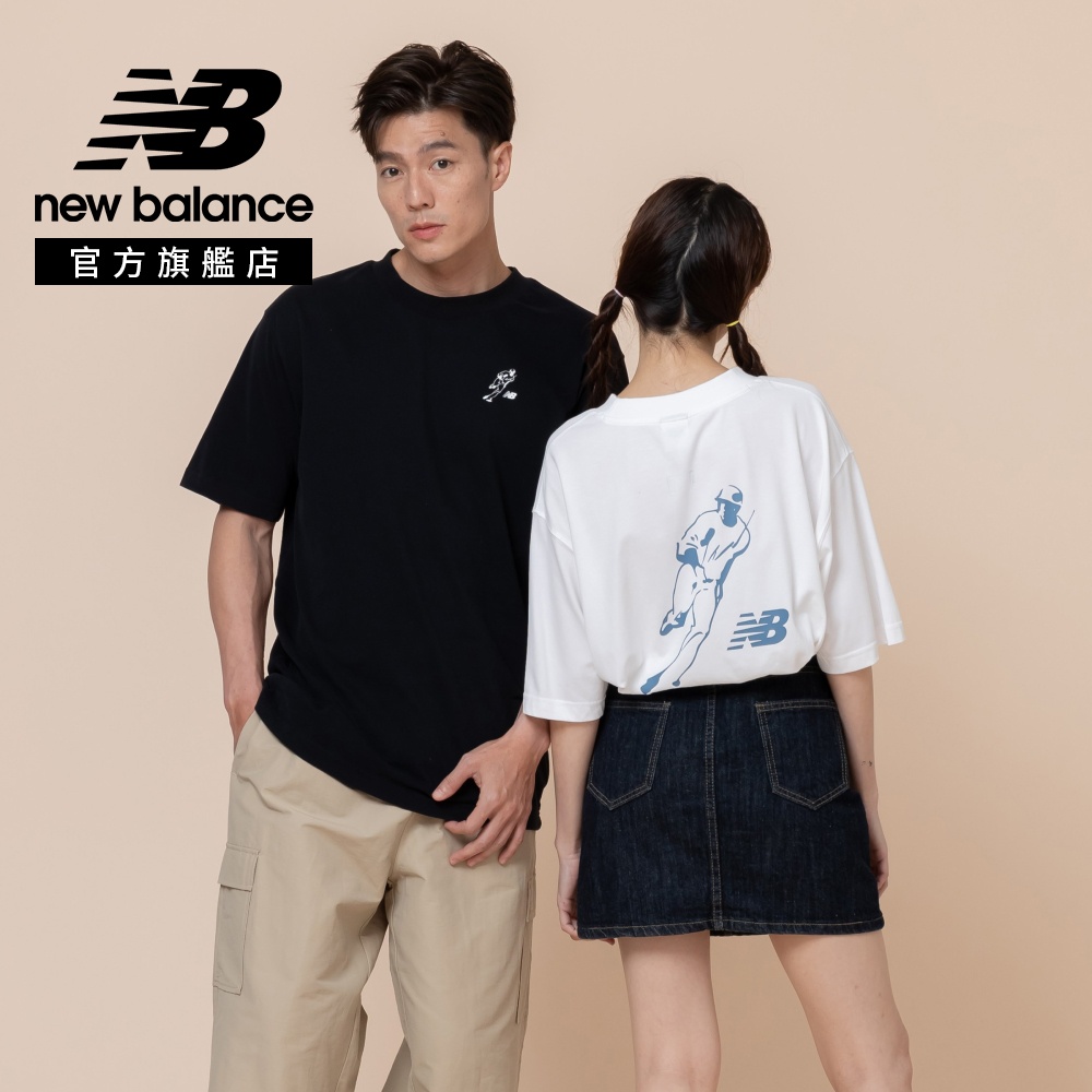 New Balance 紐巴倫 [New Balance]大谷翔平x短袖上衣_男性_黑色_MT6224FCBK