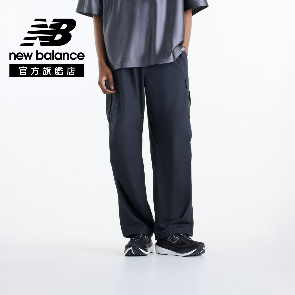 New Balance 紐巴倫 [New Balance]防潑水多口袋長褲_男性_黑色_MB62C2CYBK 版型正常