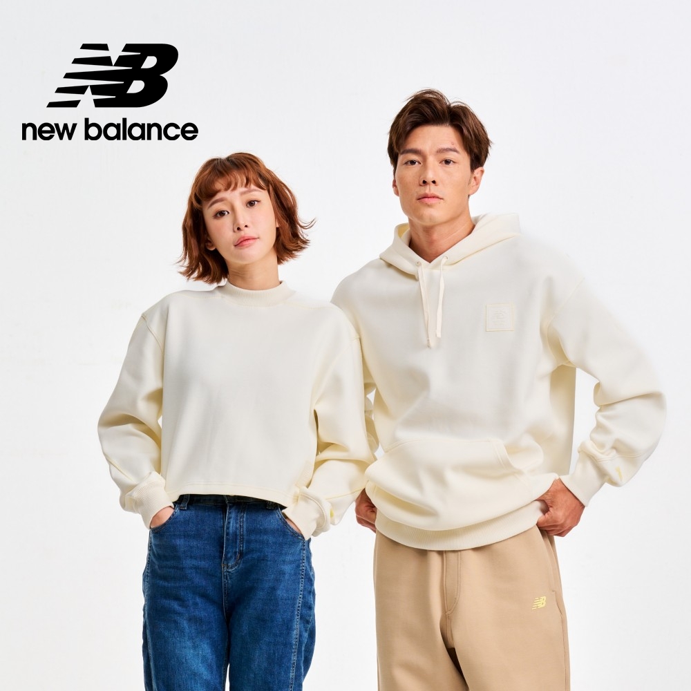 New Balance 紐巴倫 SDS微高領厚磅長袖上衣_女性_米杏色_AWT41331CIC