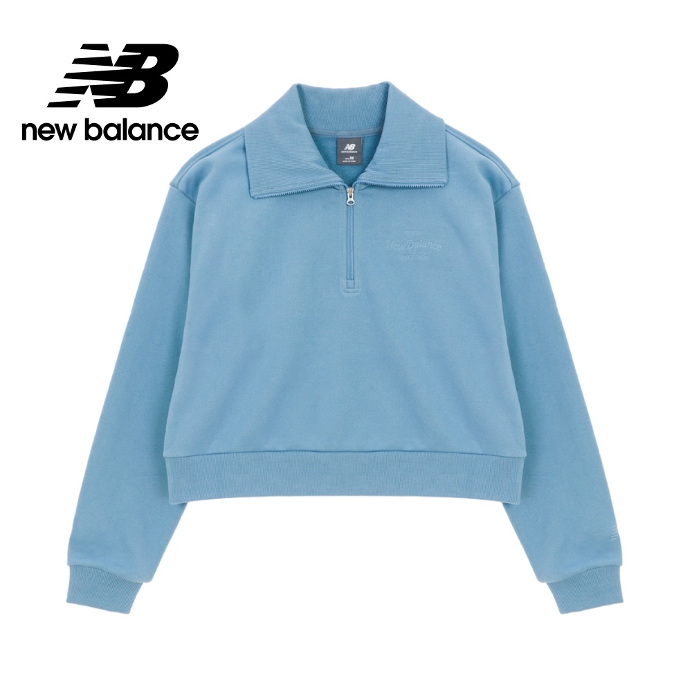 New Balance 紐巴倫 [New Balance]SDS長袖上衣_女性_藍色_NCF32092BL