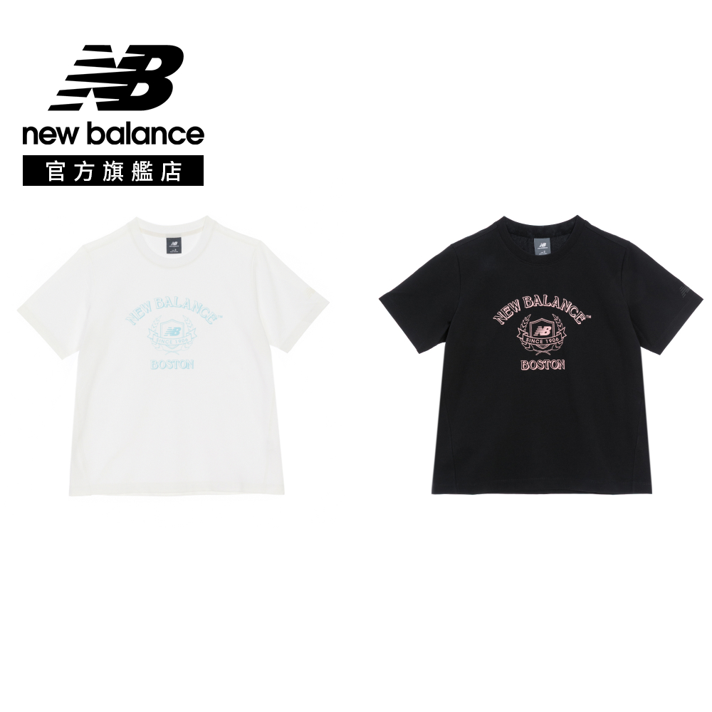 New Balance 紐巴倫 [New Balance]圓領短袖上衣_女性_黑色_WT61U0F7BK 版型正常