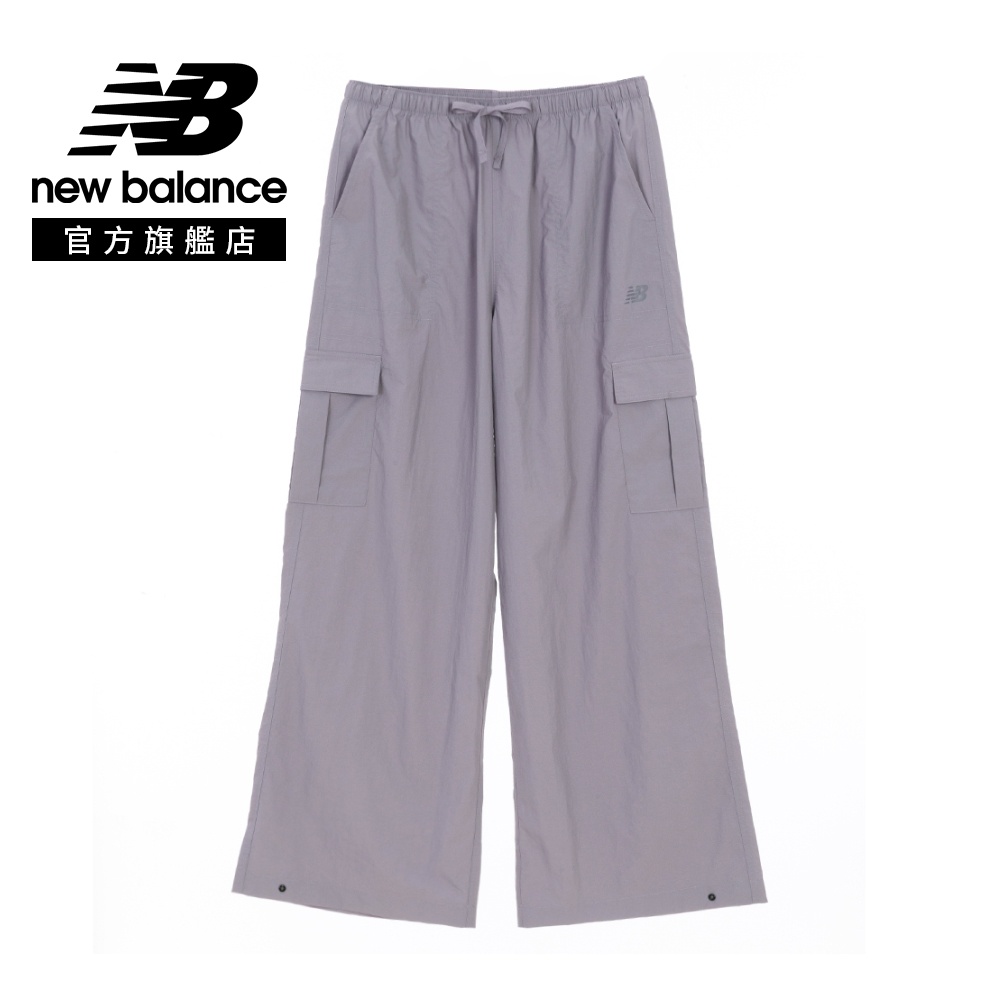New Balance 紐巴倫 [New Balance]修身顯瘦輕工裝長褲_女性_深灰色_WP53504OFG 版型偏大