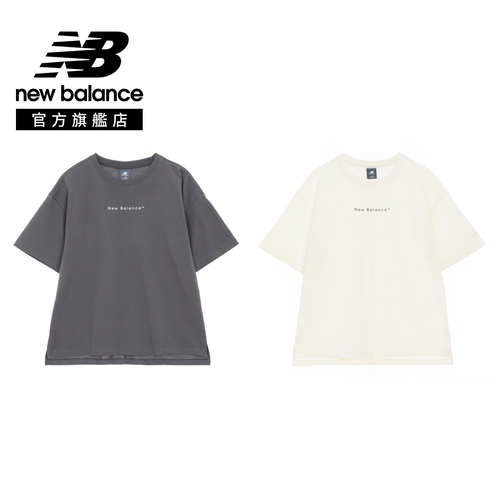 New Balance 紐巴倫 [New Balance]短袖上衣_女性_米白色_WT62T4L2CIC 版型正常