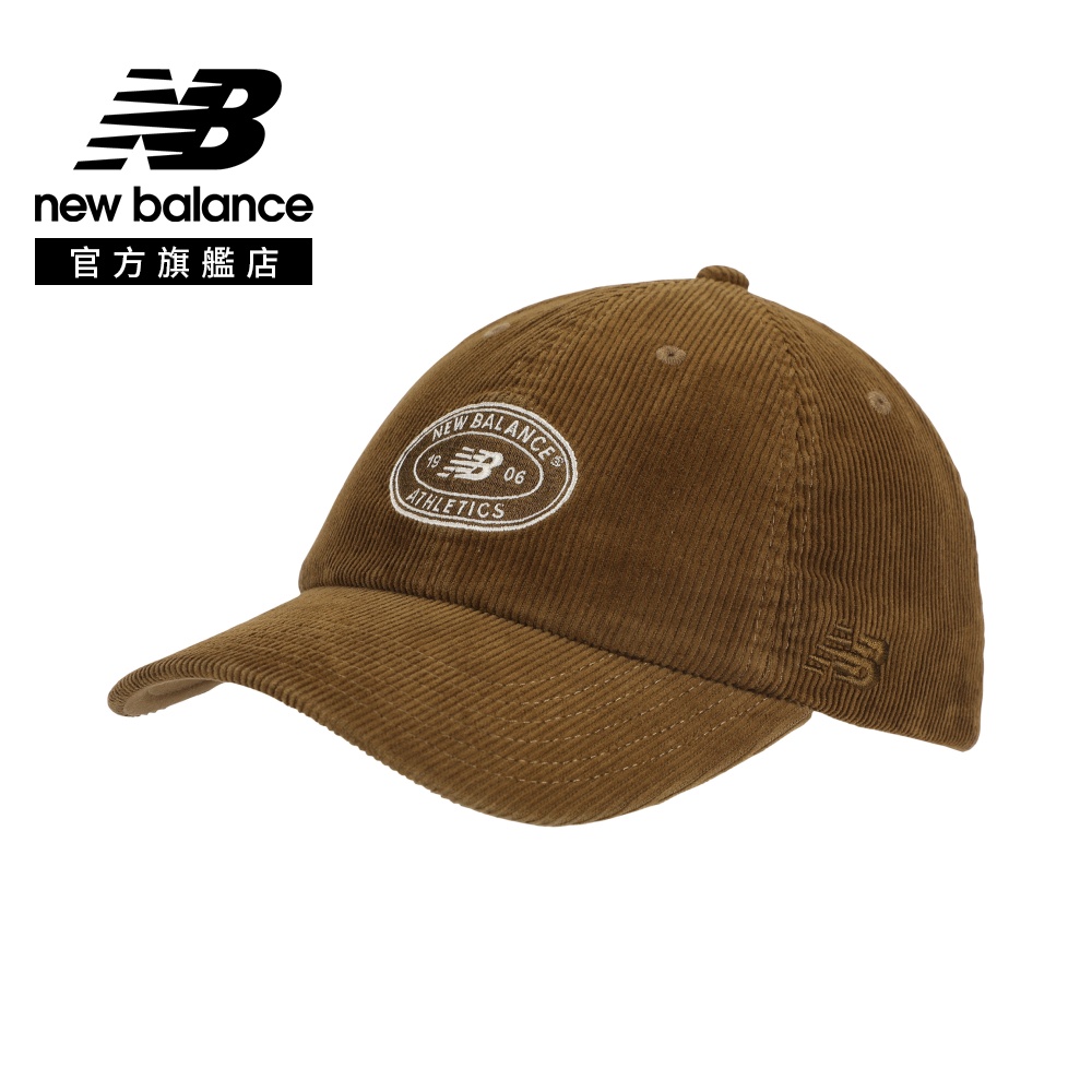 New Balance 紐巴倫 [New Balance]燈芯絨棒球帽_中性_棕色_AC6410LBRK