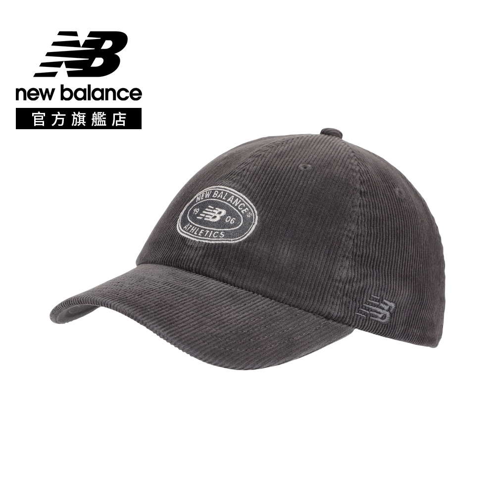New Balance 紐巴倫 [New Balance]燈芯絨棒球帽_中性_深灰色_AC6410LMGT