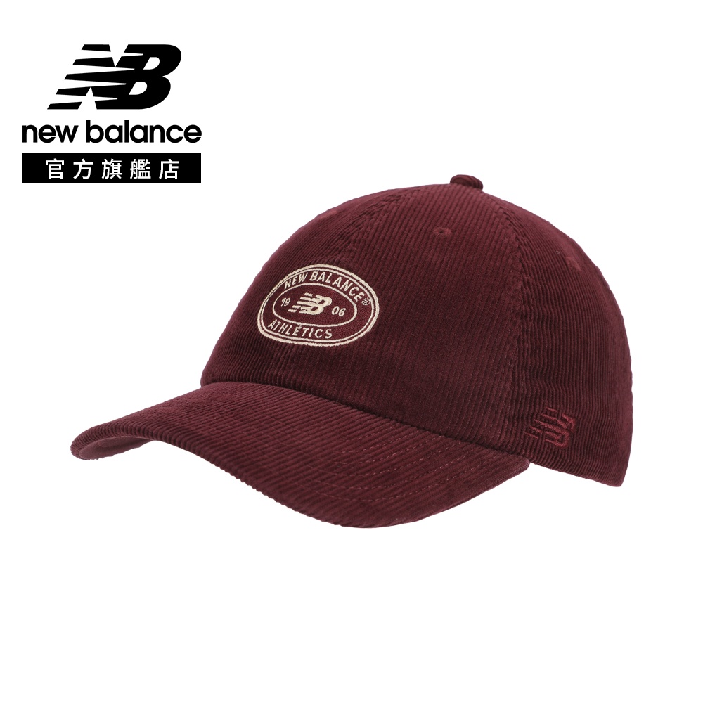 New Balance 紐巴倫 [New Balance]燈芯絨棒球帽_中性_棕紅色_AC6410LMUW