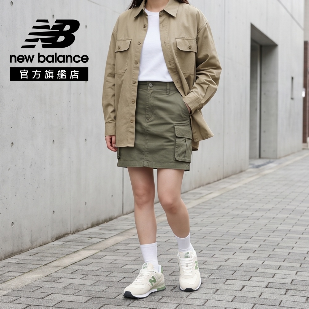 New Balance 紐巴倫 [New Balance]復古鞋_中性_灰杏綠色_U5742KF-D楦