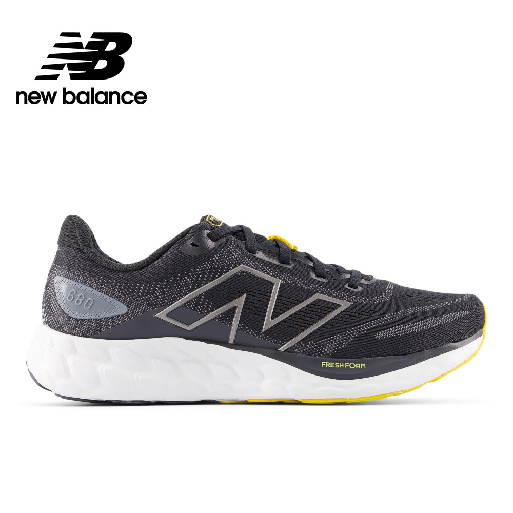 New Balance 紐巴倫 [New Balance]FreshFoam慢跑鞋_男性_黑灰色_M680CB8-2E楦