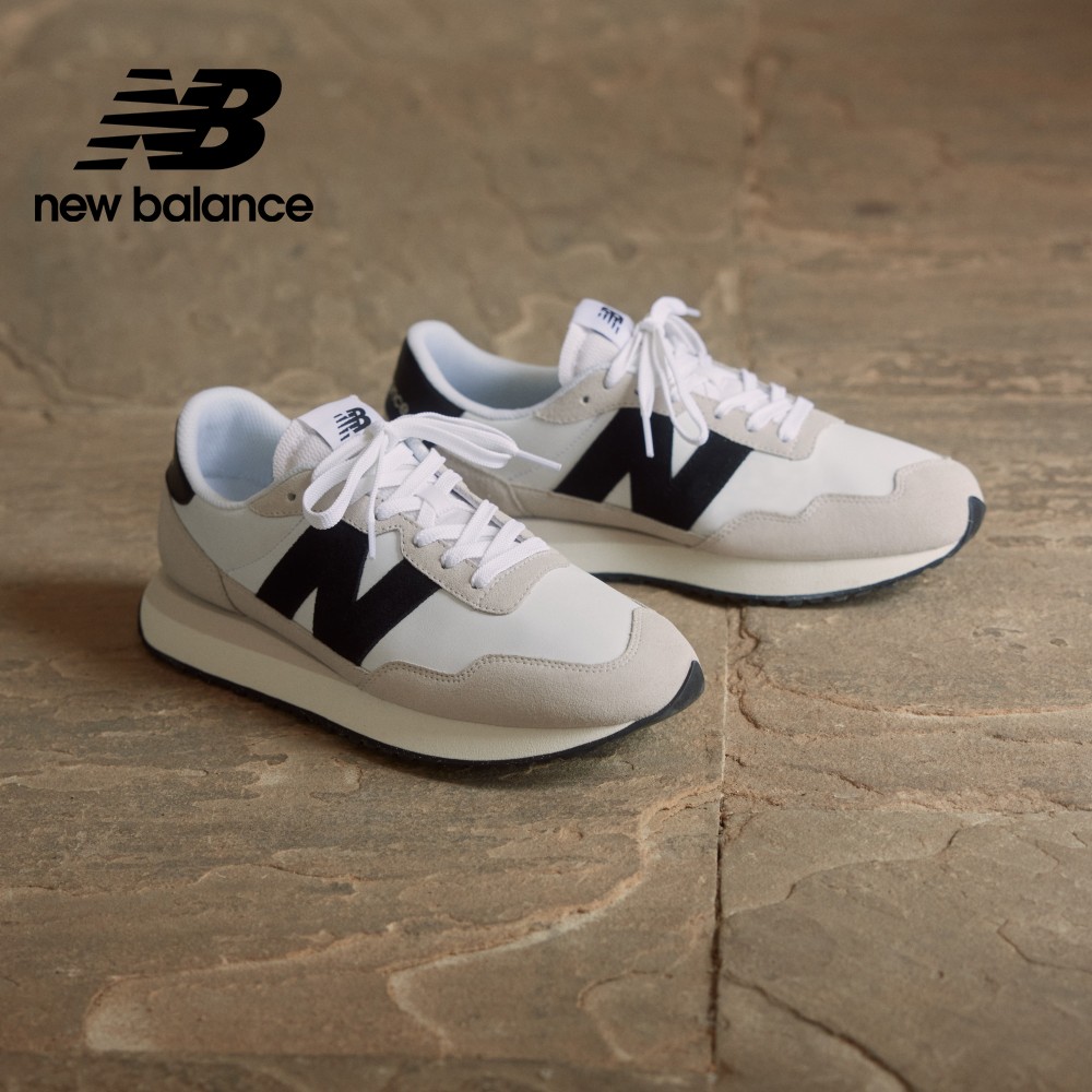 New Balance 紐巴倫 237復古鞋_白黑色_中性_MS237SF-D楦