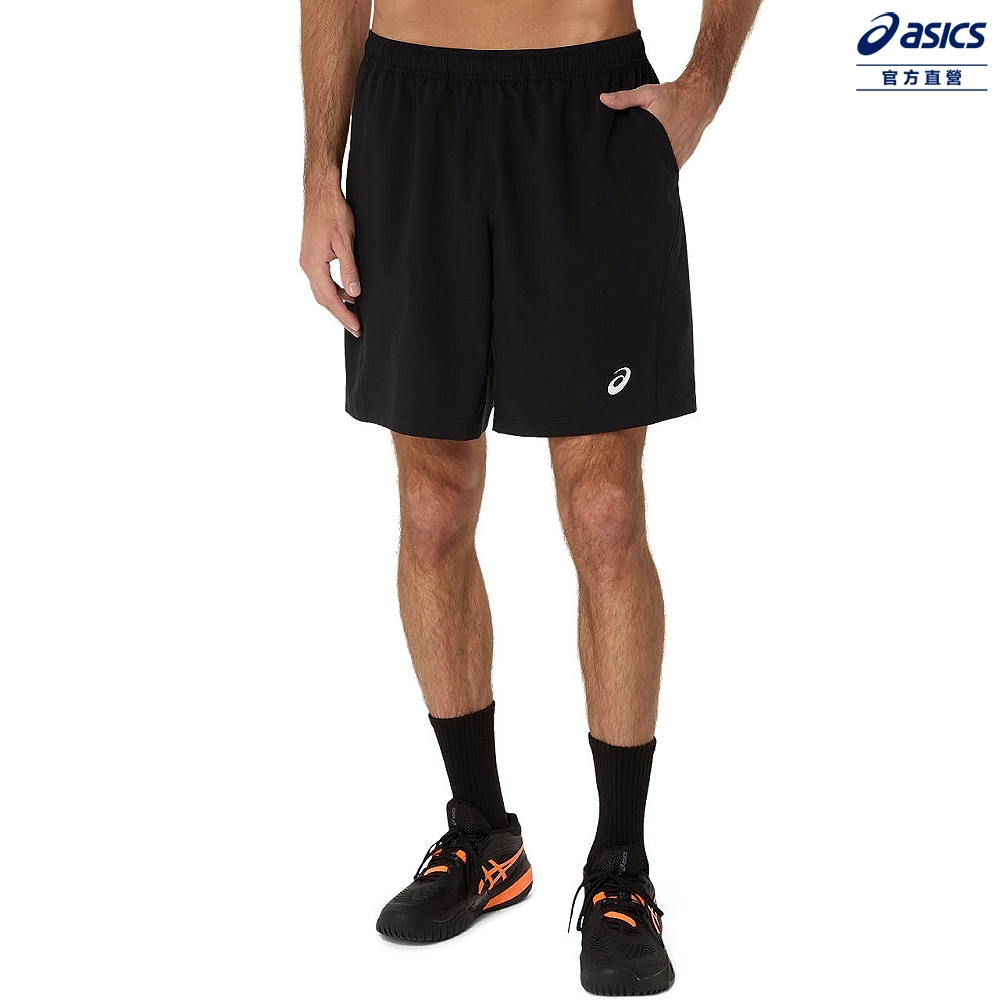 Asics 亞瑟士 9吋平織短褲 男款   海外版型 網球下著 2041A343-001