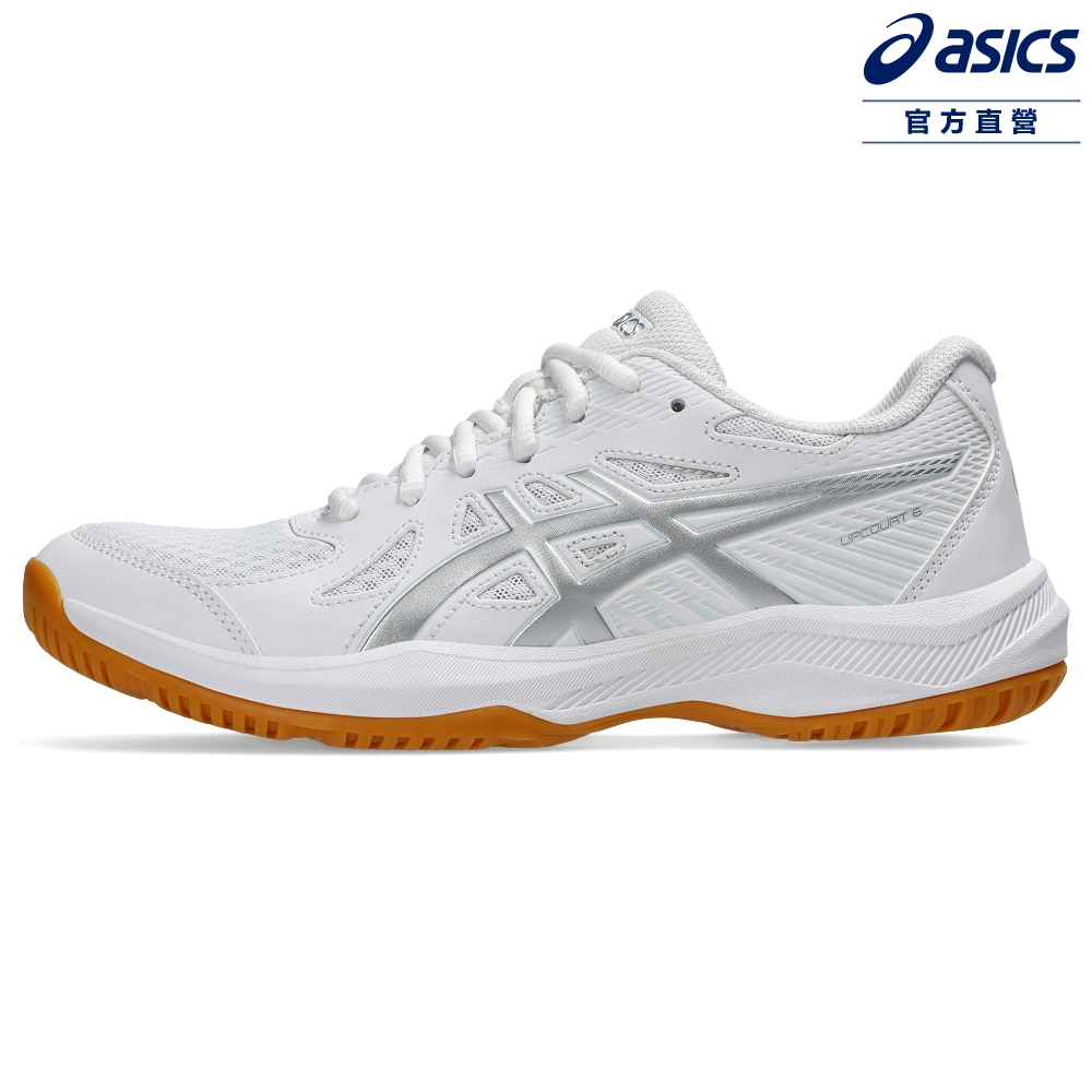 Asics 亞瑟士 UPCOURT 6 女款 排球鞋 1072A107-100