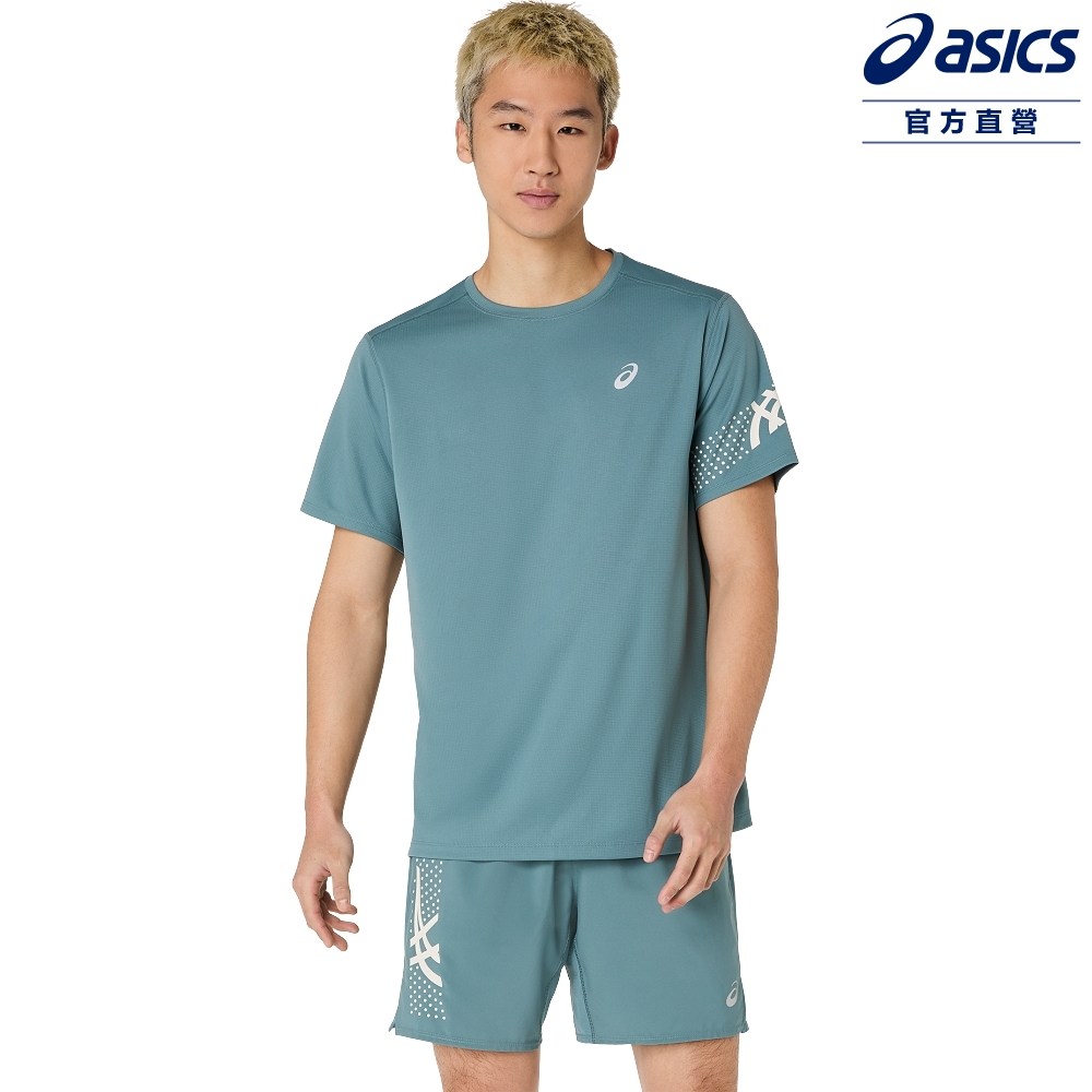 Asics 亞瑟士 ICON 短袖上衣 男款 海外版 跑步上衣 2011D458-402