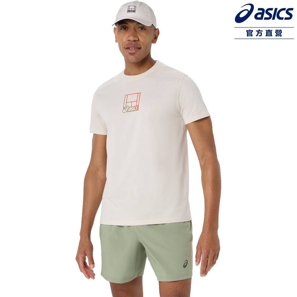Asics 亞瑟士 短袖上衣 男款 海外版 網球上衣 2041A355-250