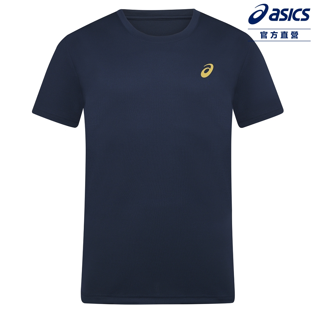 Asics 亞瑟士 短袖上衣 男女中性款 漢字 亞洲版 訓練上衣 2033B898-400