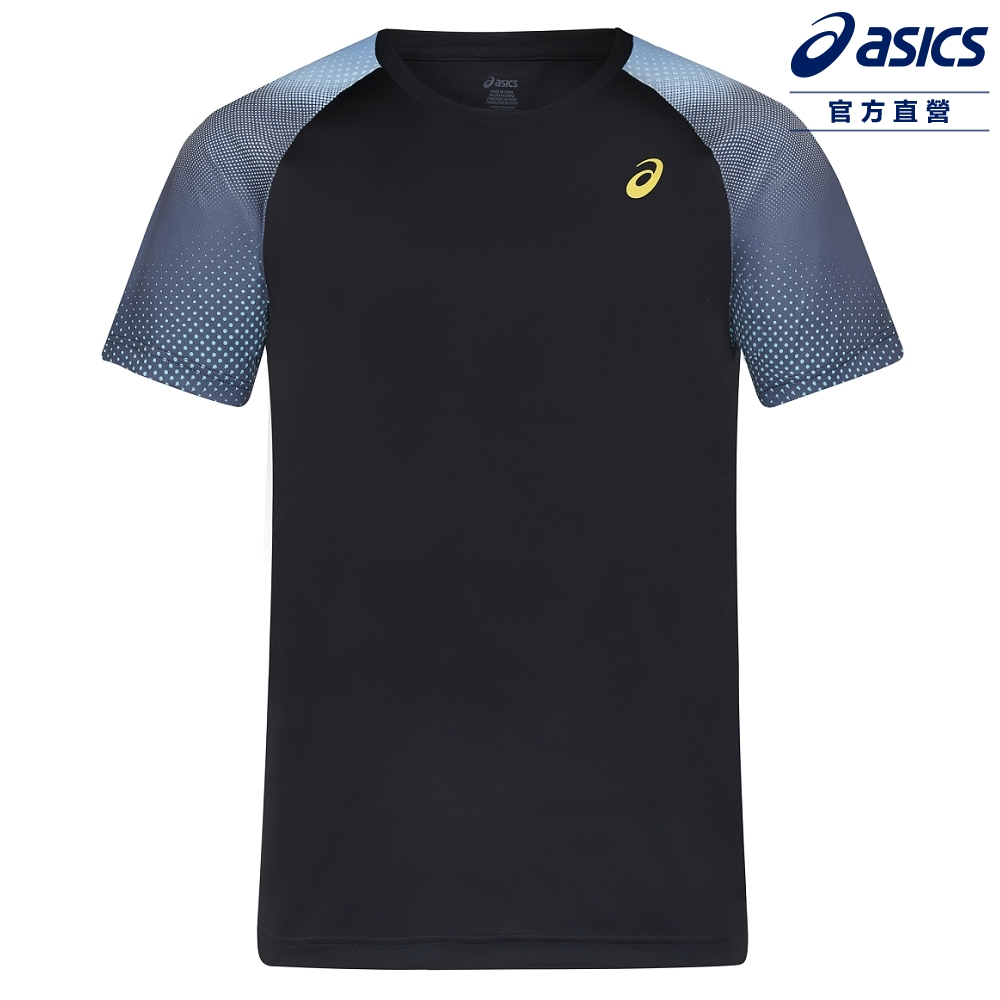 Asics 亞瑟士 短袖上衣 男女中性款 亞洲版 田徑上衣 2093A243-002