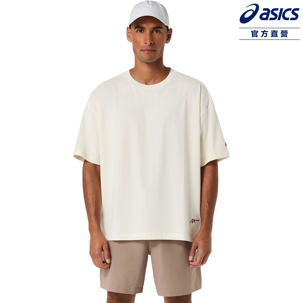 Asics 亞瑟士 短袖上衣 男女中性款 P.LIFE系列 海外版 訓練上衣 2033C004-110