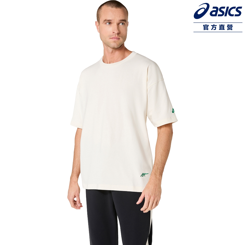 Asics 亞瑟士 短袖上衣 男女中性款 P.LIFE系列 海外版 訓練上衣 2033C004-111