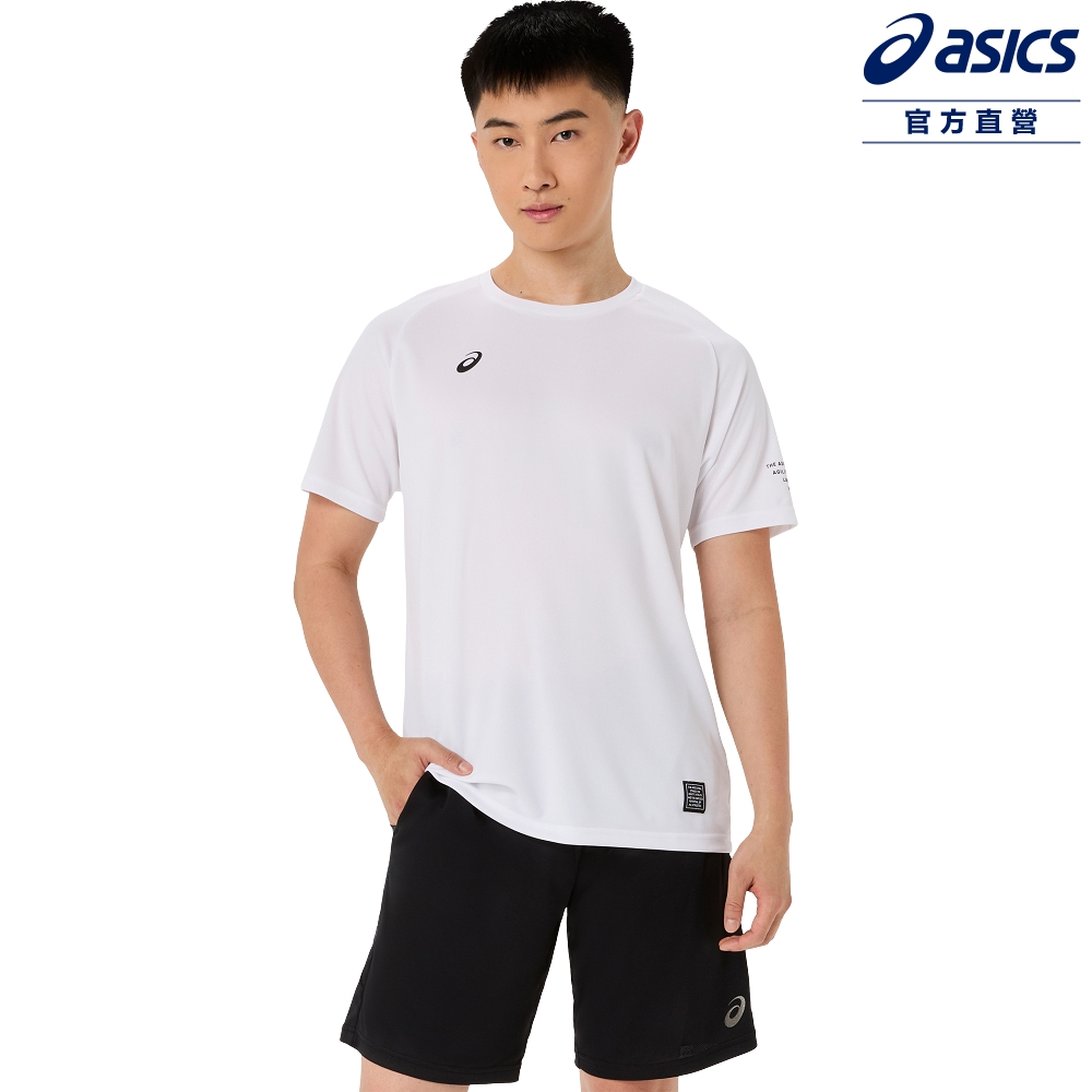 Asics 亞瑟士 短袖上衣 男女中性款 日本版 訓練上衣 2033C184-100