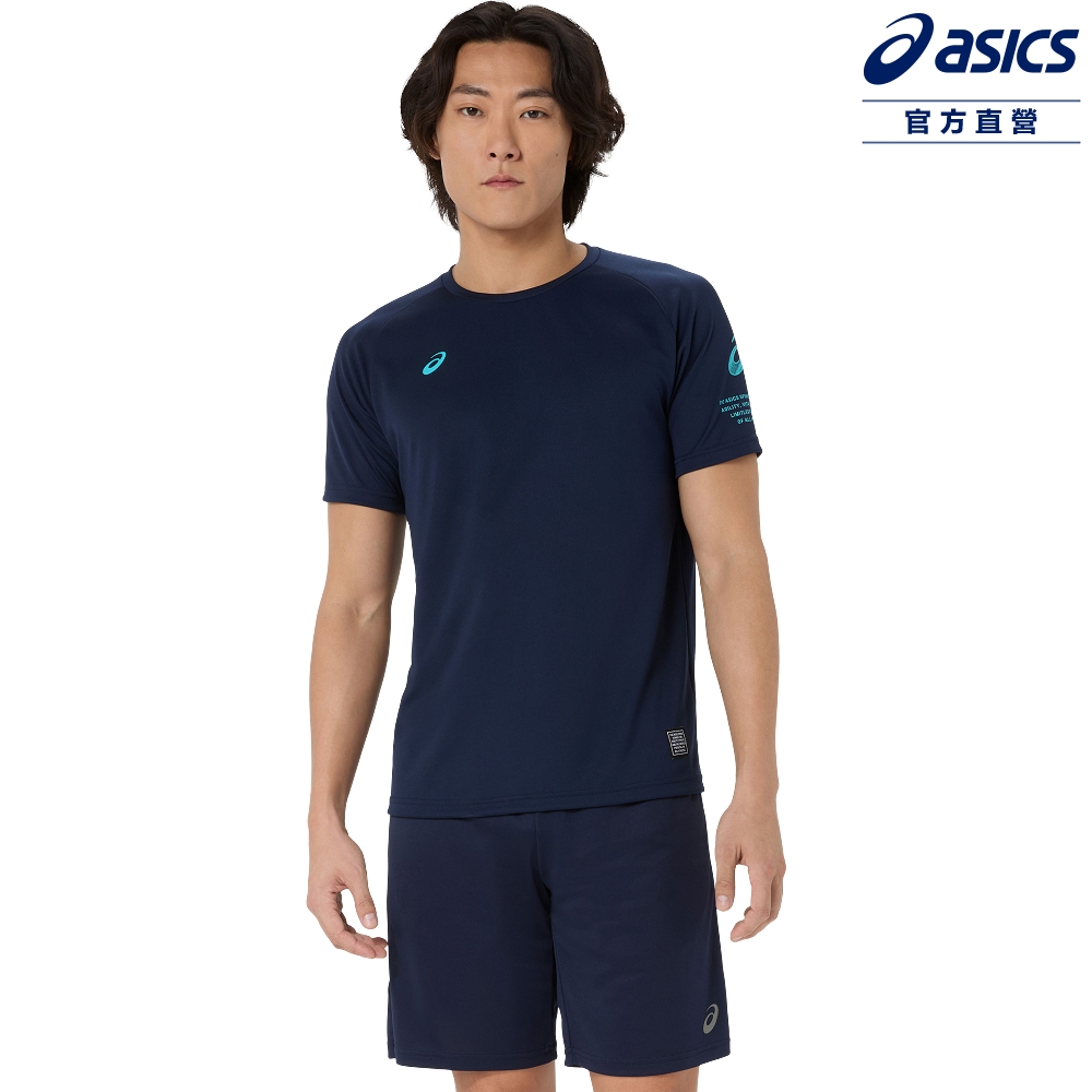 Asics 亞瑟士 短袖上衣 男女中性款 日本版 訓練上衣 2033C184-400