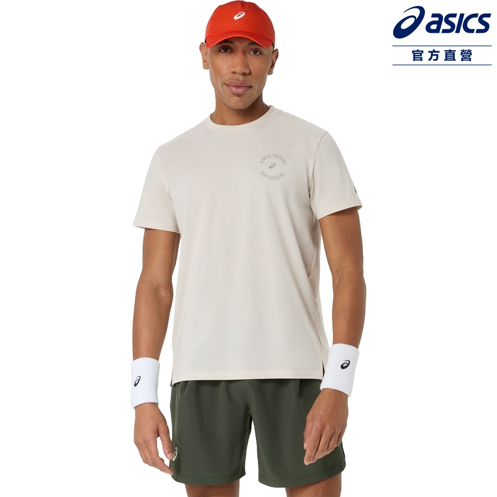 Asics 亞瑟士 短袖上衣 男款 海外版 網球上衣 2041A351-250