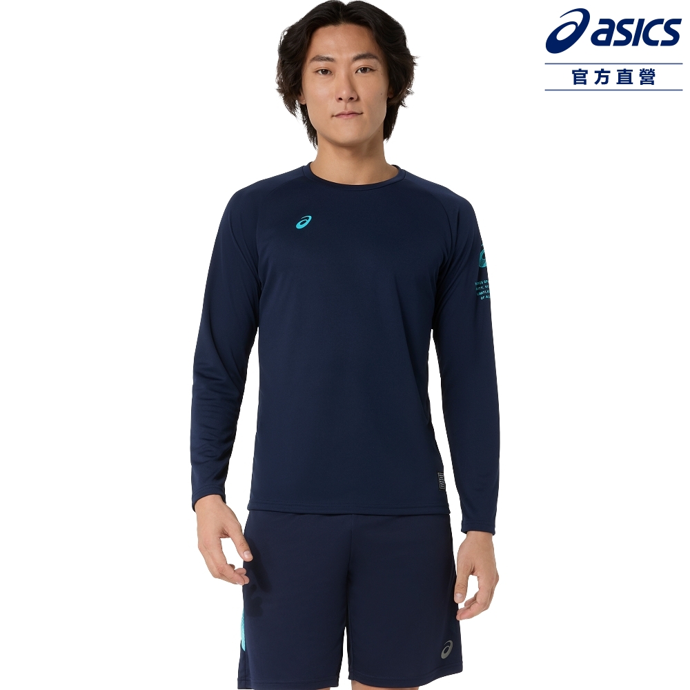 Asics 亞瑟士 長袖上衣 男女中性款 日本版 訓練上衣 2033C187-400