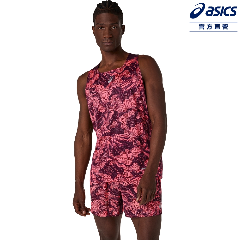 Asics 亞瑟士 背心 男款 FUJITRAIL ACTIBREEZE 海外版 跑步上衣 2011D528-700
