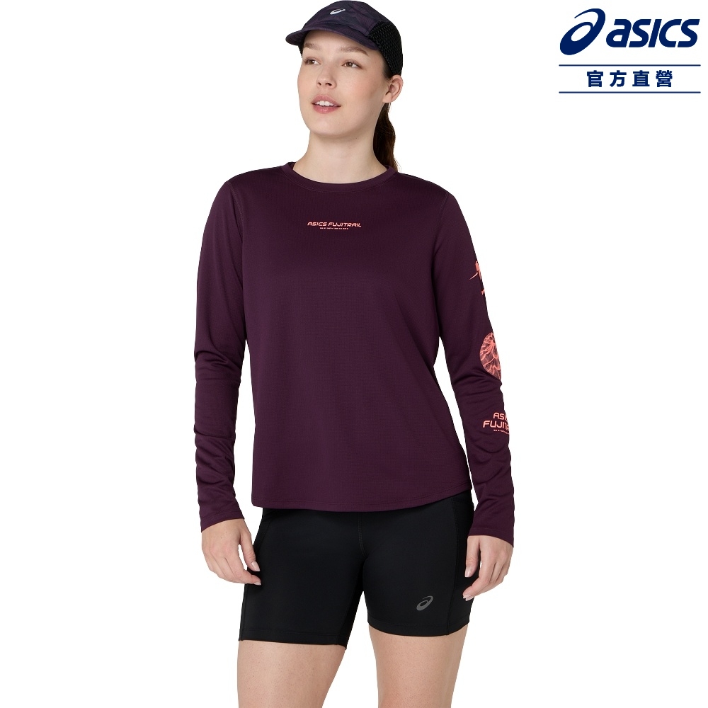 Asics 亞瑟士 長袖上衣 女款 FUJITRAIL 海外版 跑步上衣 2012D430-501