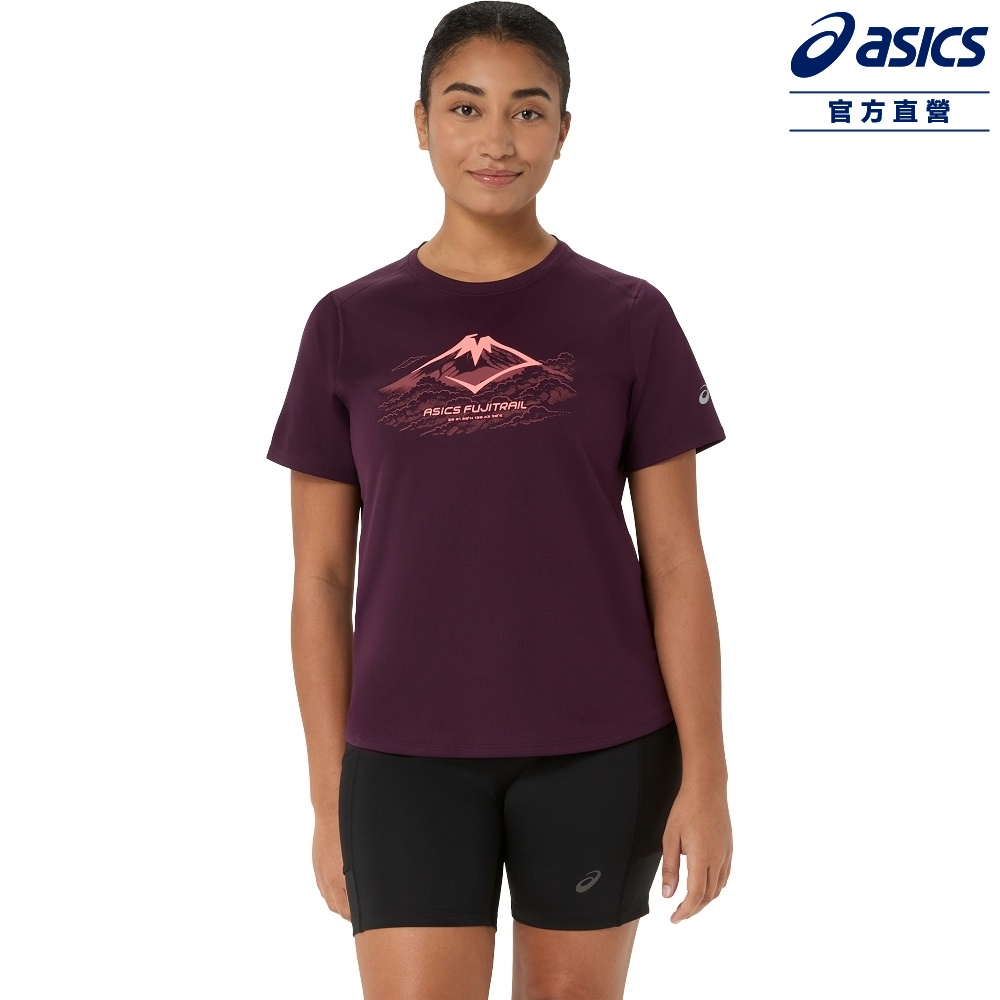 Asics 亞瑟士 短袖上衣 女款 FUJITRAIL 海外版 跑步上衣 2012D432-501