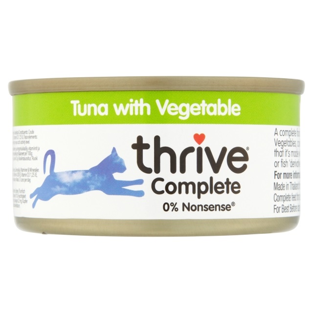 Thrive 脆樂芙 貓罐 (鮪魚+蔬菜)75g 12入 有效期限 2024/7/13