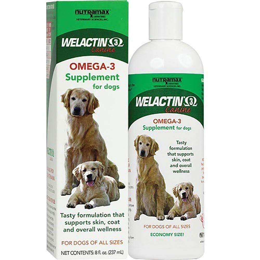 Nutramax 萃麥思 WELACTIN 寵物專用魚油 Omega3 犬用 魚油 473ml 狗狗皮膚 魚油