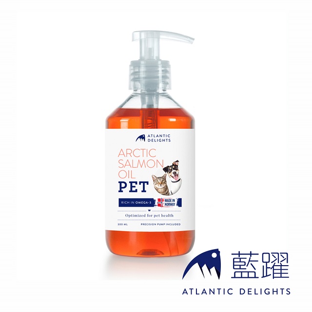 【藍躍】挪威鮭魚油300ml(犬貓適用)