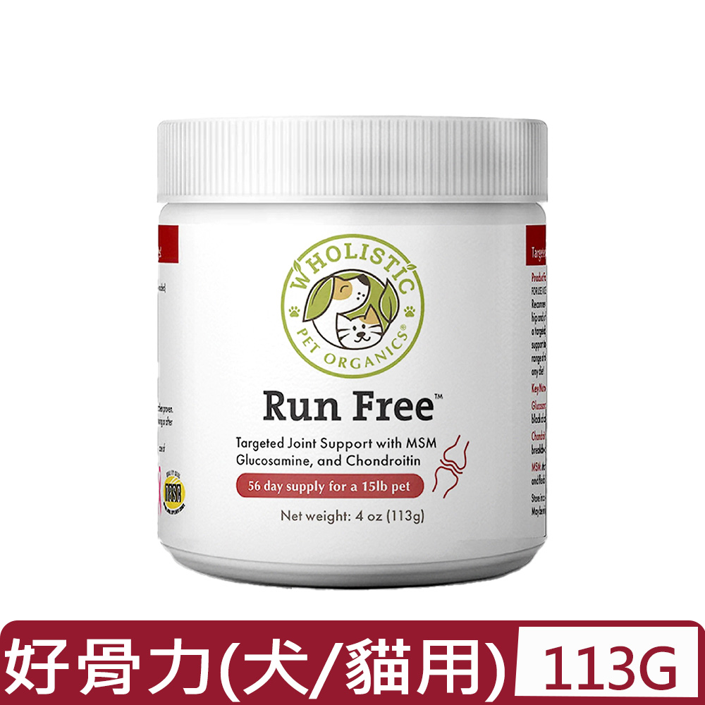 Wholistic 護你姿 美國 Pet Organics-天然有機寵物保健品-好骨力 4oz (113g) 全年齡犬貓