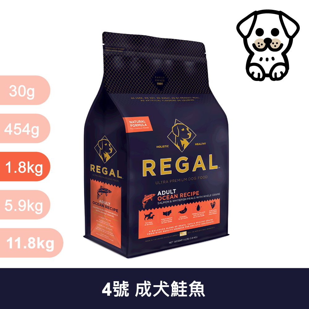 REGAL 芮格爾 RD4 成犬 鮭魚 1.8kg