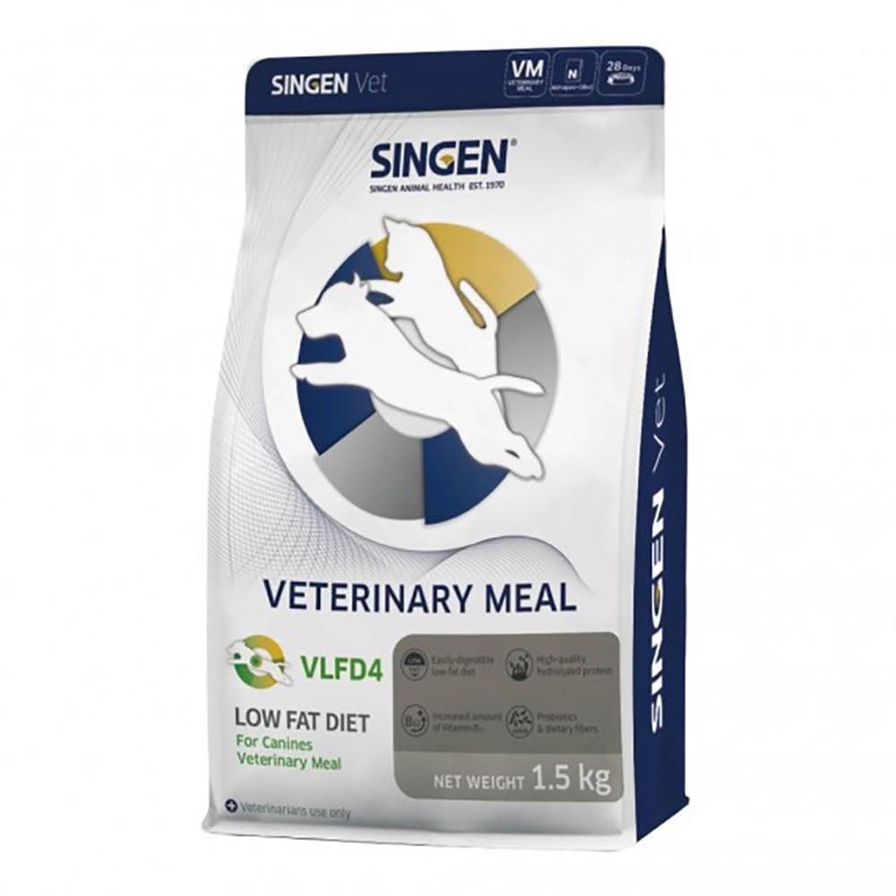 SINGEN 信元發育寶 VLFD4 犬用低脂易消化處方糧 1.5kg 狗飼料 低脂處方犬糧