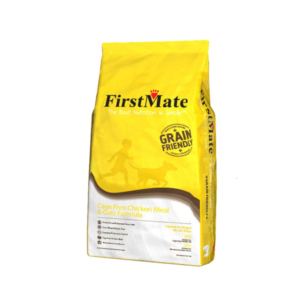 FirstMate 第一饗宴 優穀健康 非籠養雞&燕麥全犬 11.4kg