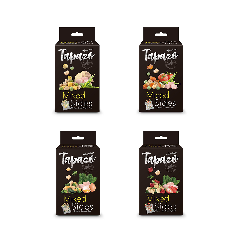TAPAZO 特百滋 凍乾佐餐粒 全齡犬 狗餐盒 犬零食 7gX15入口味任選