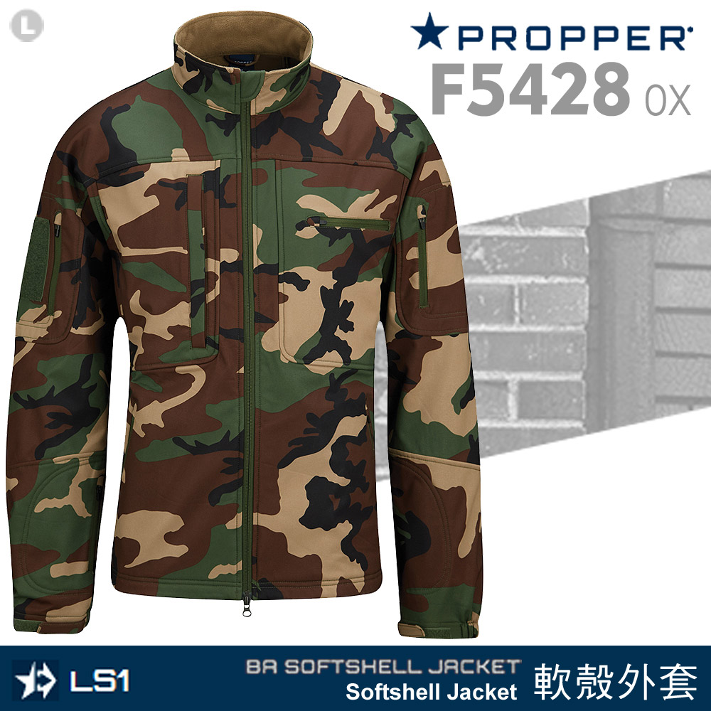 PROPPER 【福利品】BA Softshell Jacket 軟殼外套-叢林迷彩 F5428