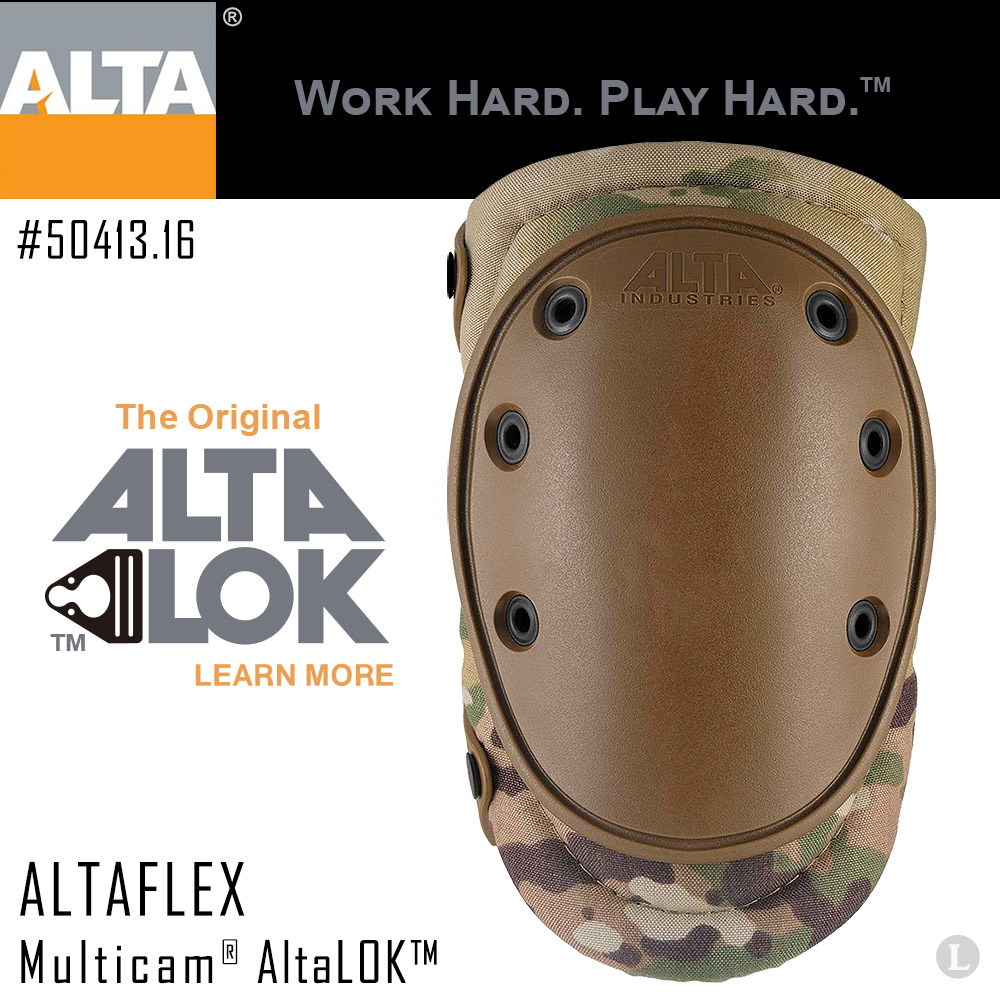 Alta FLEX-AltaLOK 護 膝 多地形迷彩 #50413 16