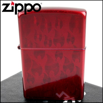 Zippo 美系~Iced Flame-火焰圖案設計打火機