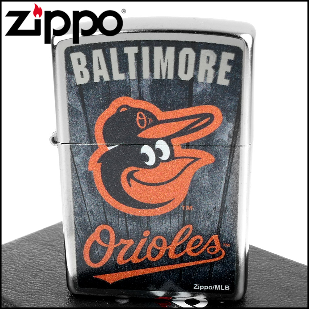 Zippo 美系~MLB美國職棒大聯盟-美聯-Baltimore Orioles巴爾的摩金鶯隊