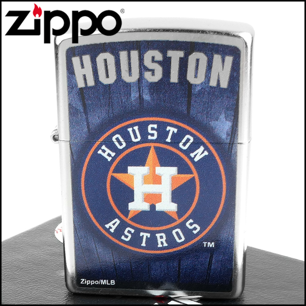 Zippo 美系~MLB美國職棒大聯盟-美聯-Houston Astros休士頓太空人隊