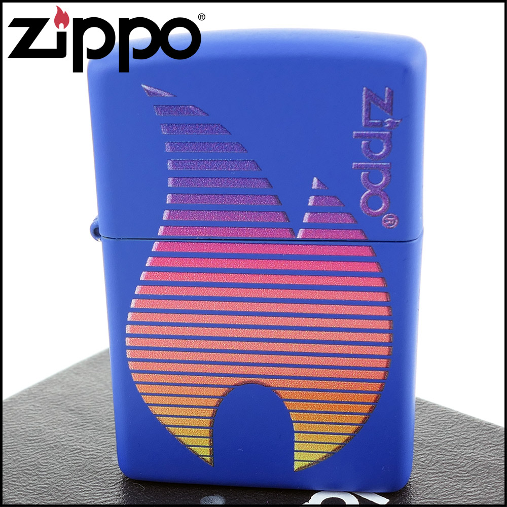 Zippo 美系~ Design-漸層火焰圖案設計打火機