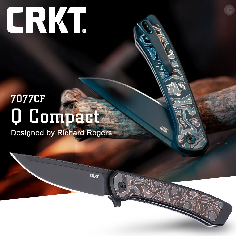 CRKT Q Compact Liner Lock 折刀 (#7077CF)